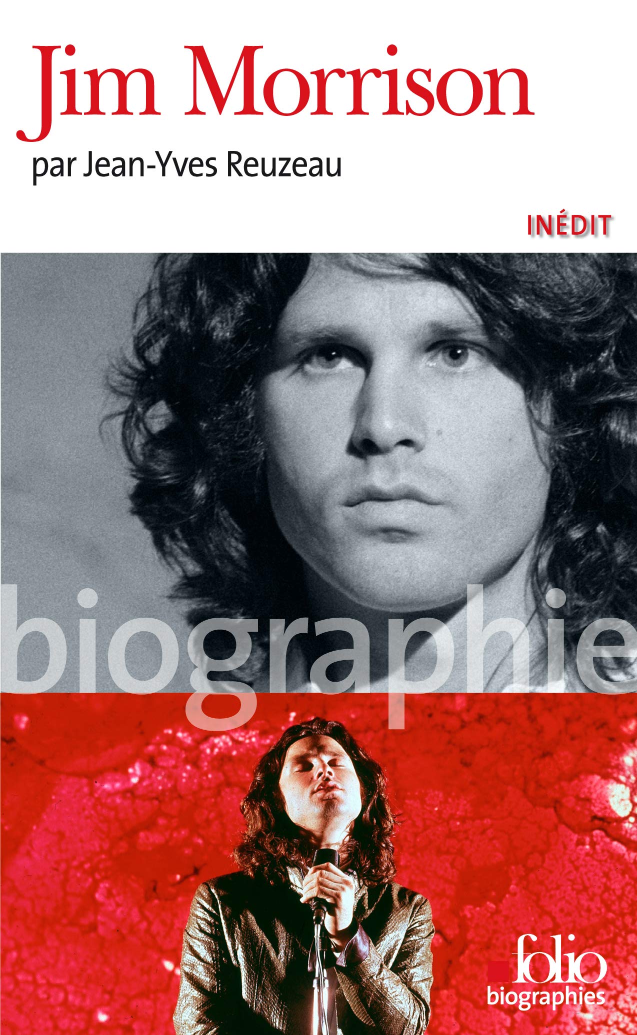 Livre ISBN 2070346846 Jim Morrison (Jean-Yves Reuzeau)