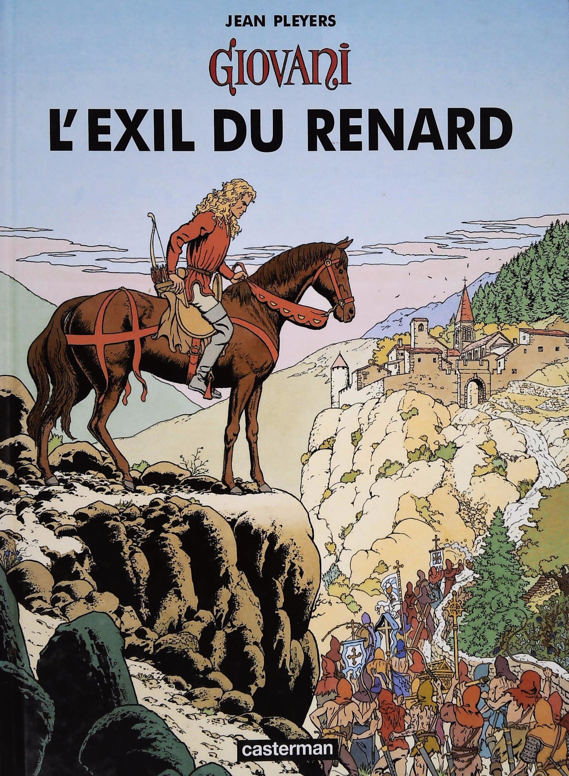 Livre ISBN 2203374012 Giovani # 1 : L'exil du renard (Jean Pleyers)