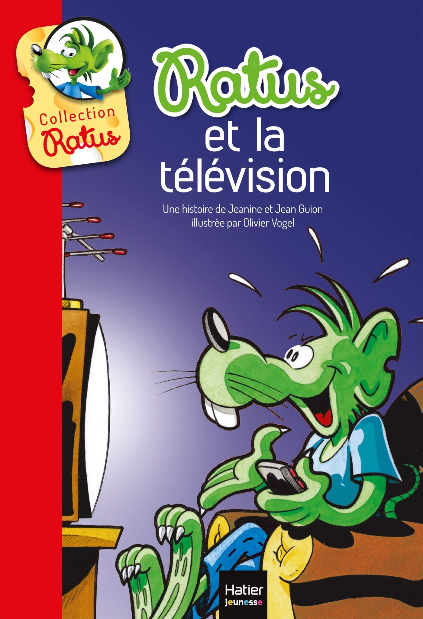 Livre ISBN 2218987732 Ratus poche # 7 : Ratus et la télévision (Jean Guion)