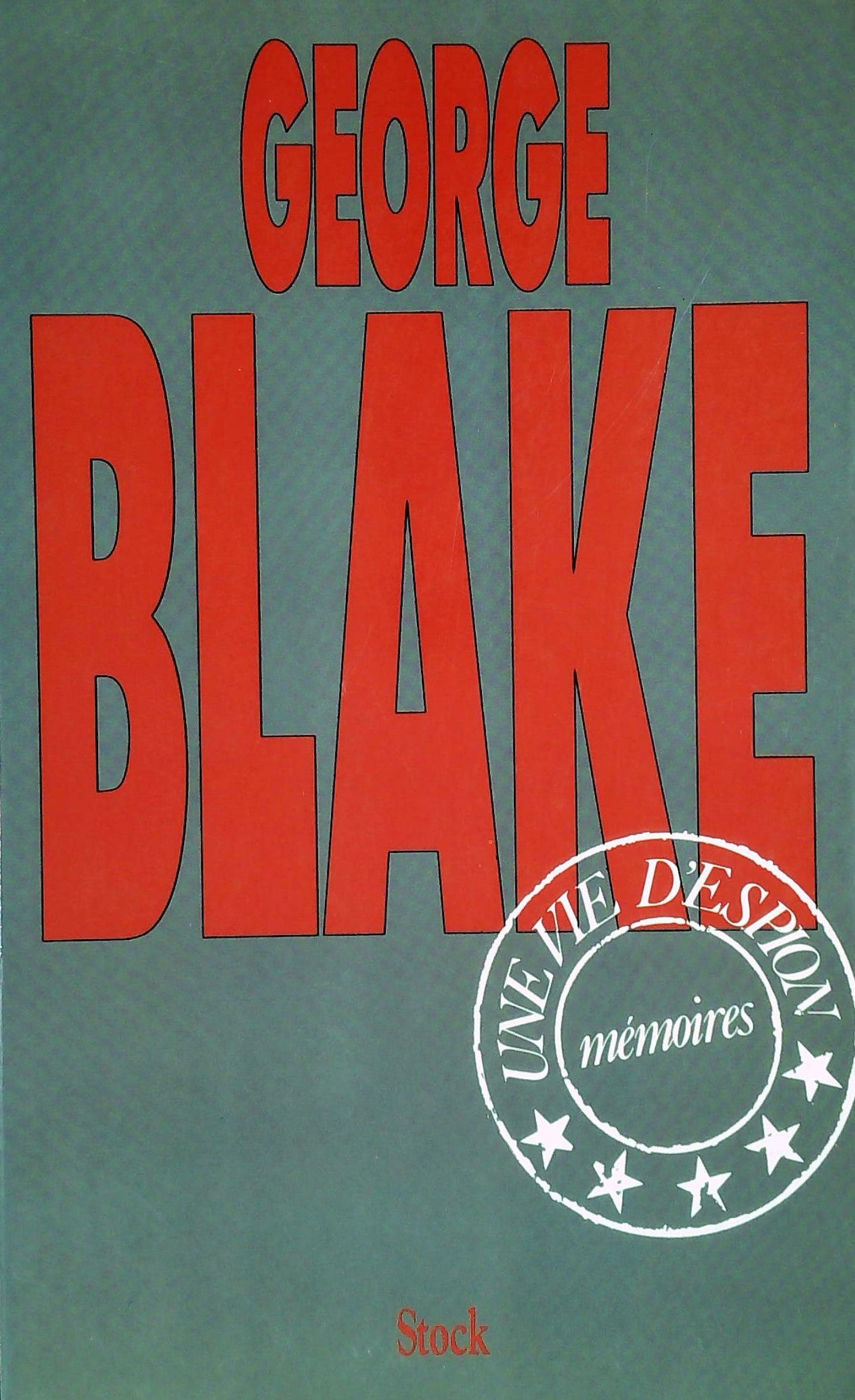 Livre ISBN  Une vie d'espion (George Blake)