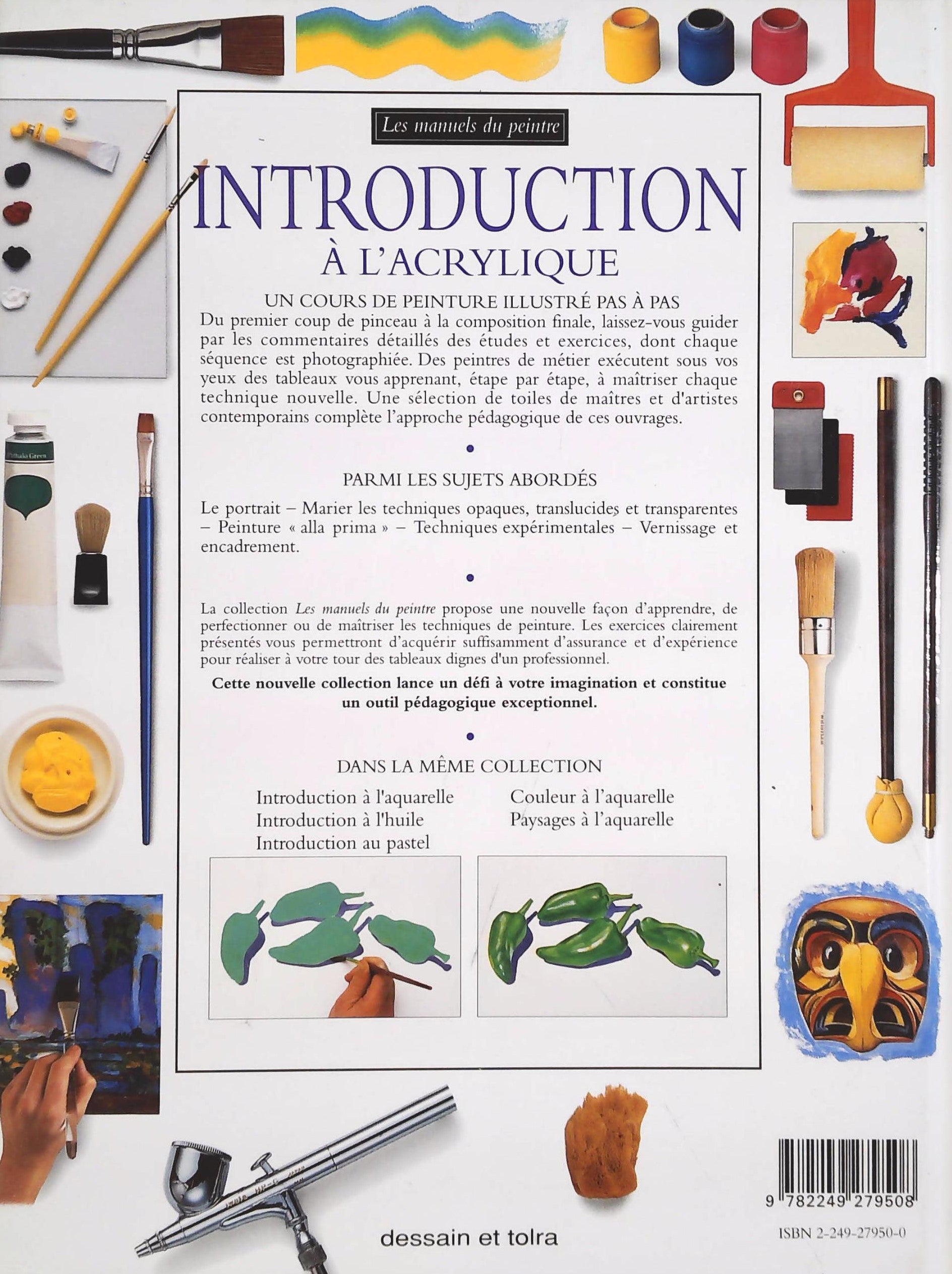 Les manuels du peintre : Introduction à l'acrylique (Ray Smith)