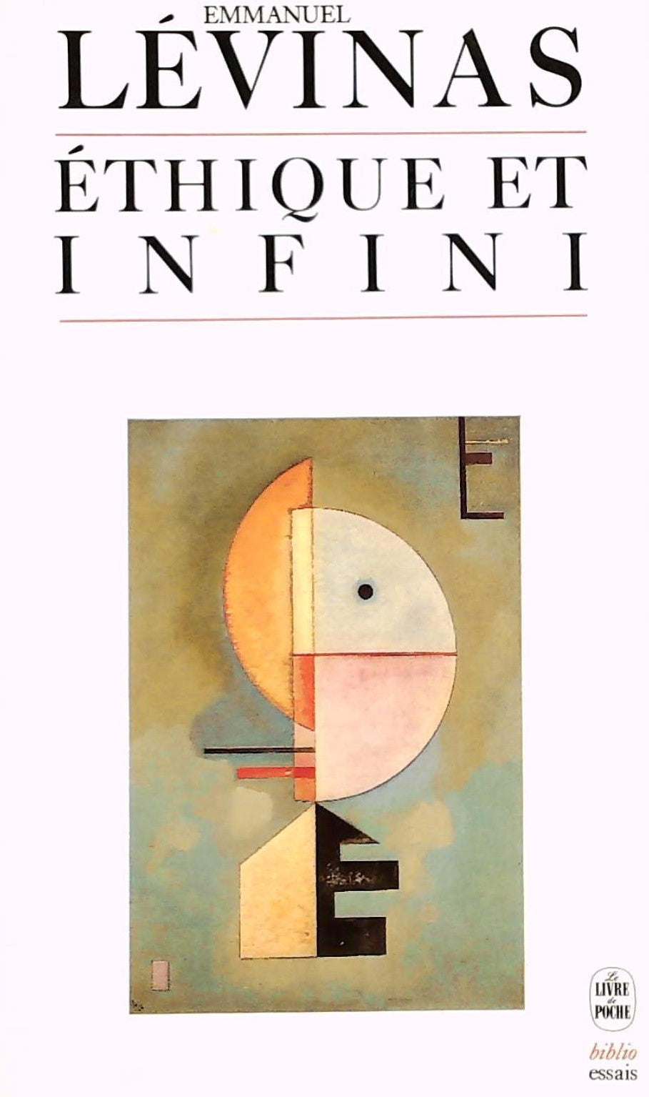 Livre ISBN 2253034266 Éthique et infini (Emmanuel Lévinas)