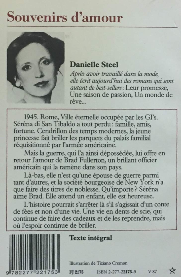 Souvenirs d'amour (Danielle Steel)