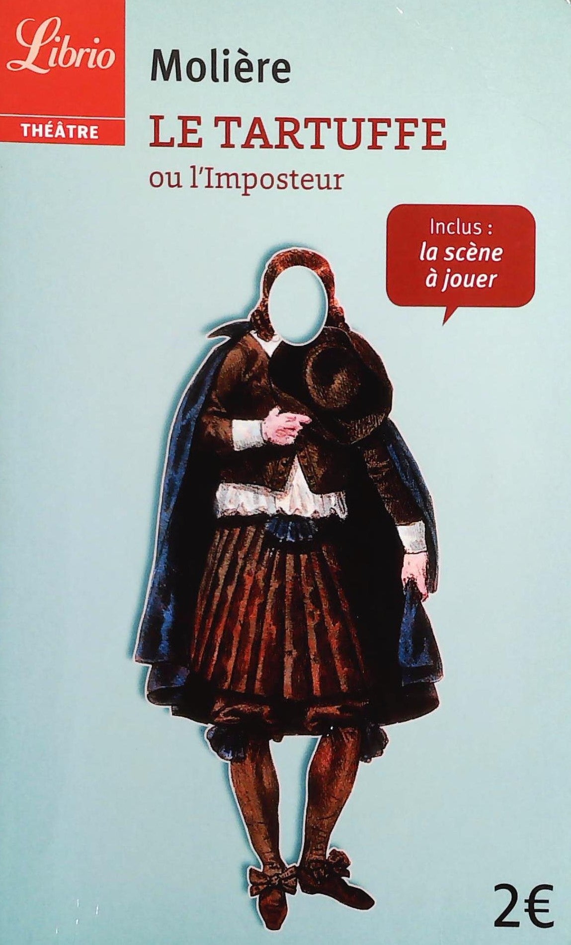 Livre ISBN  Le tartuffe ou l'imposteur (Molière)