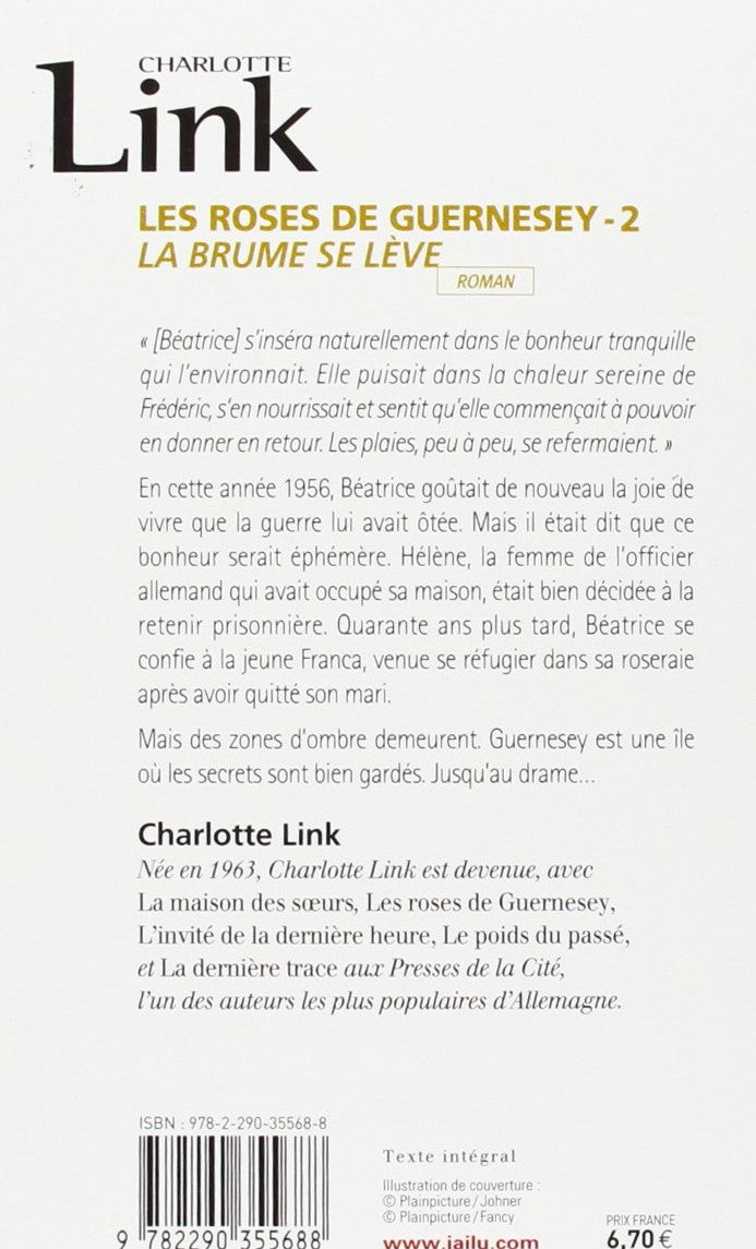 Les roses de Guernesey # 2 : La brûme se lève (Charlotte Link)