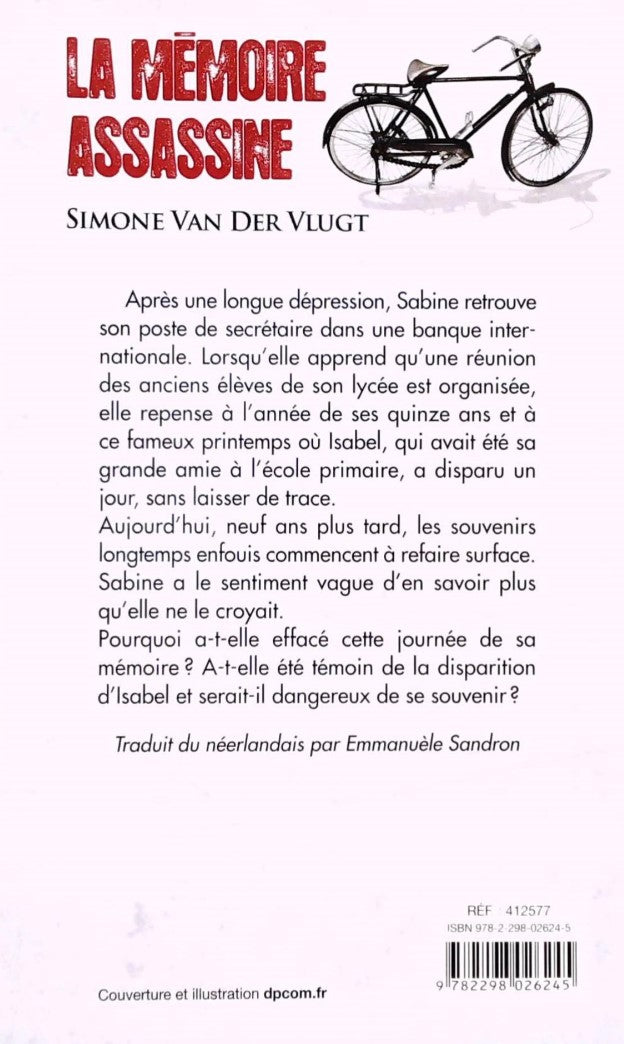 La mémoire assassine (Simone Van Der Vlugt)