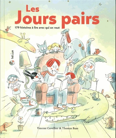 Les Jours pairs: 179 histoires à lire avec qui on veut - Vincent Cuvellier