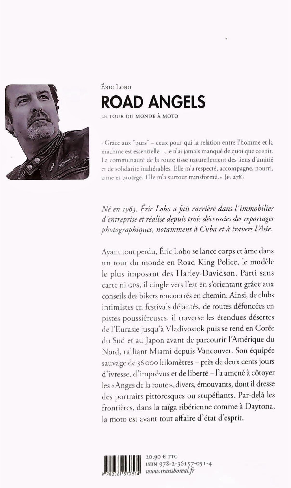 Road Angel : Le tour du monde à moto (Éric Lobo)