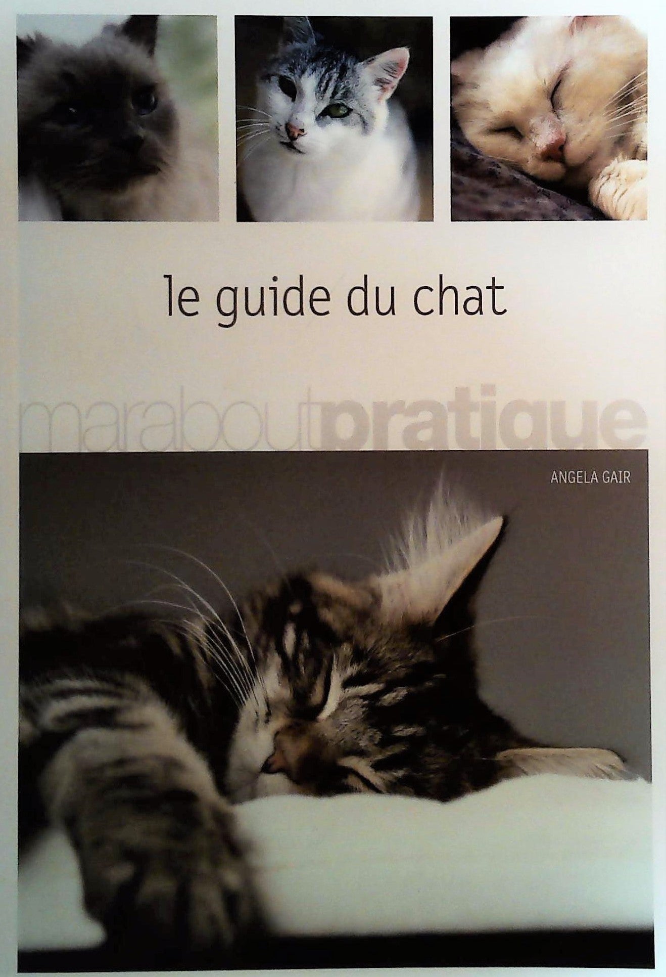 Livre ISBN  Le guide du chat (Angela Gair)