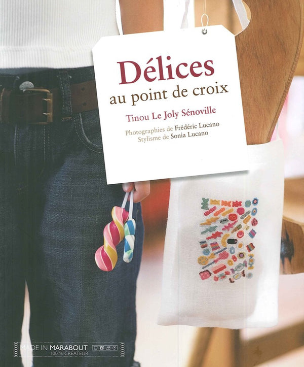 Livre ISBN 2501061918 Délices au point de croix (Tinou Le Joly Sénoville)