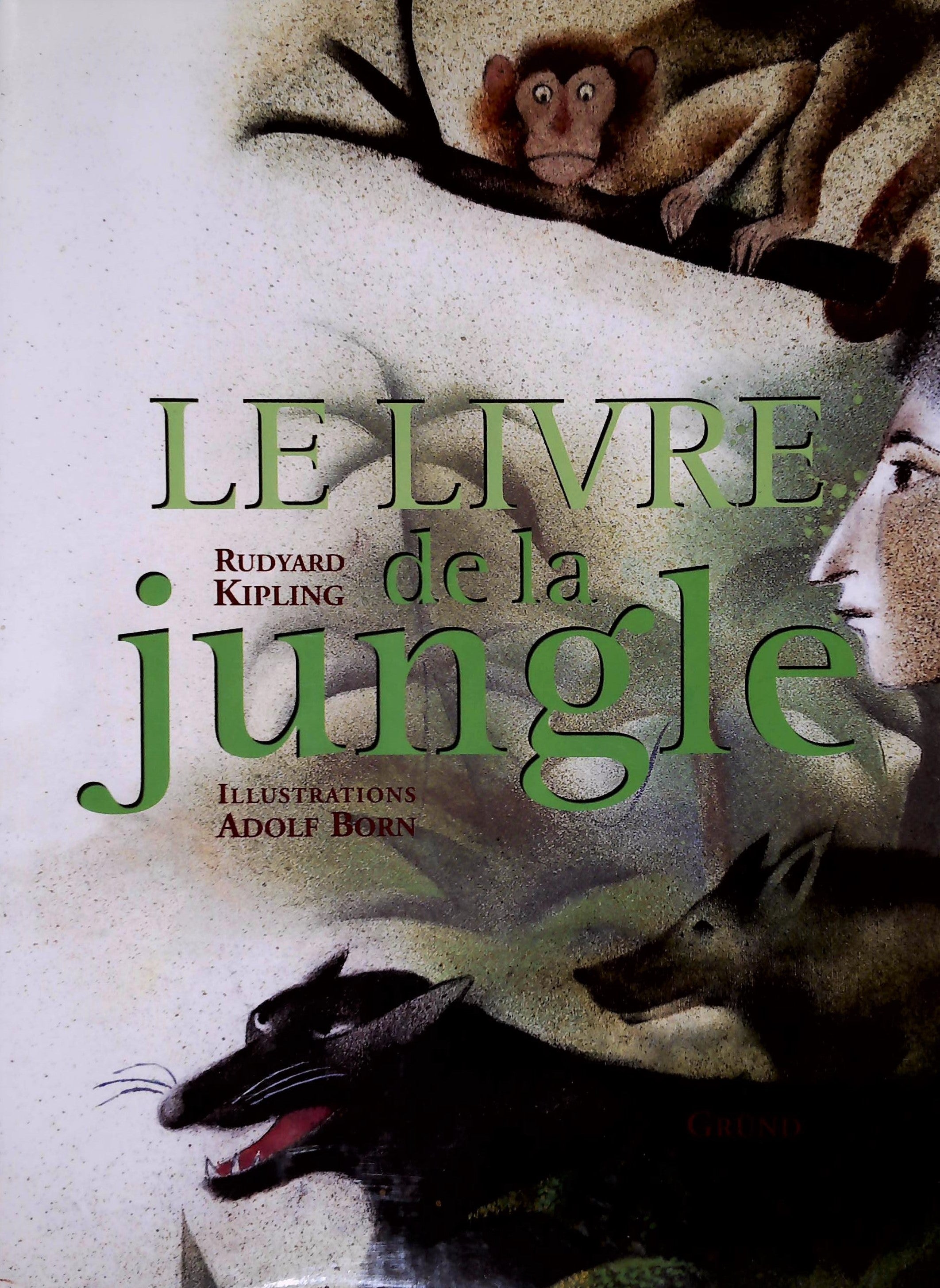 Livre ISBN 2700016483 Le livre de la jungle (Rudyard Kipling)