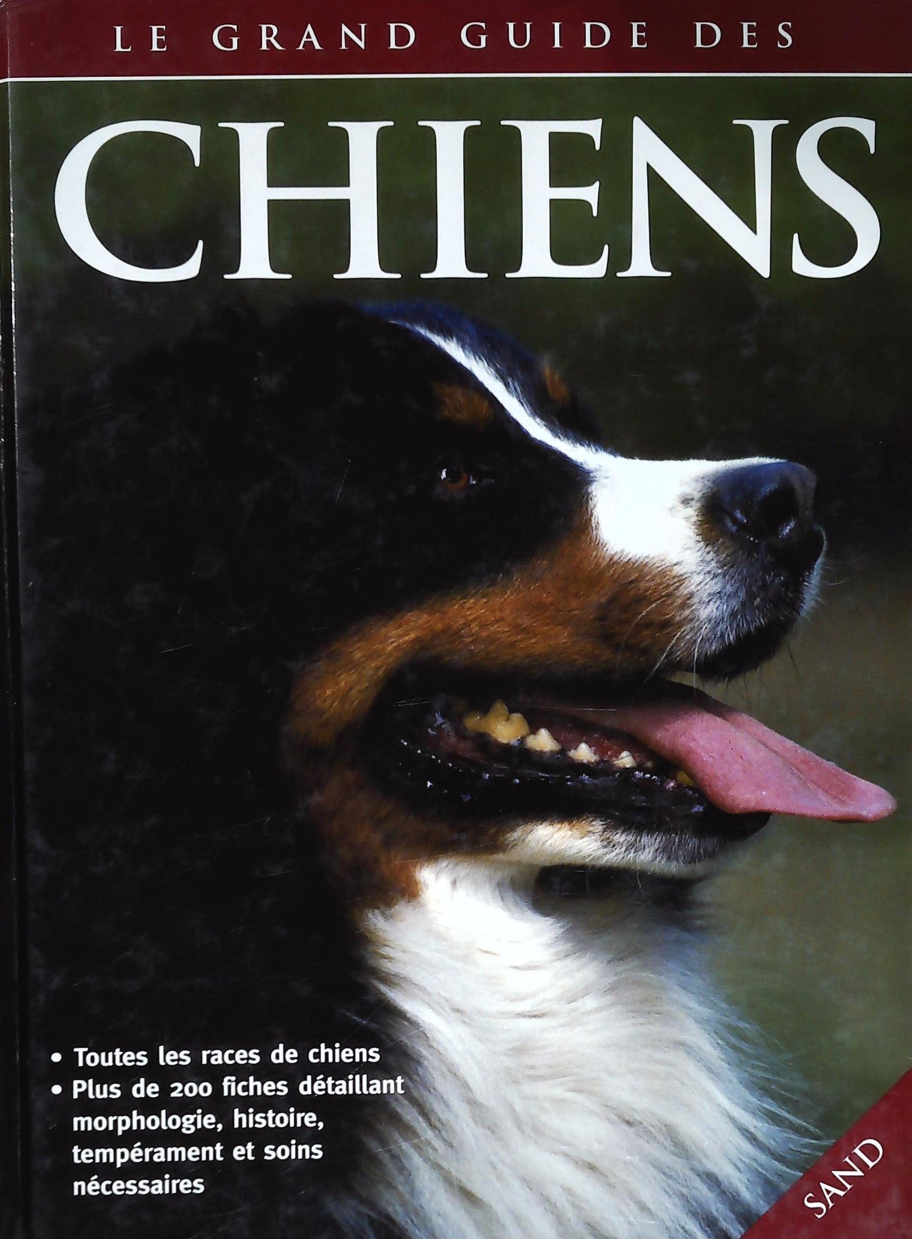 Livre ISBN 2710706555 Le grand guide des chiens