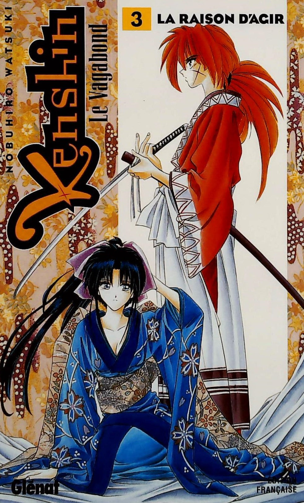 Livre ISBN 2723427773 Kenshin le vagabond # 3 : Le vagabond (Nusuhiro Watsuki)