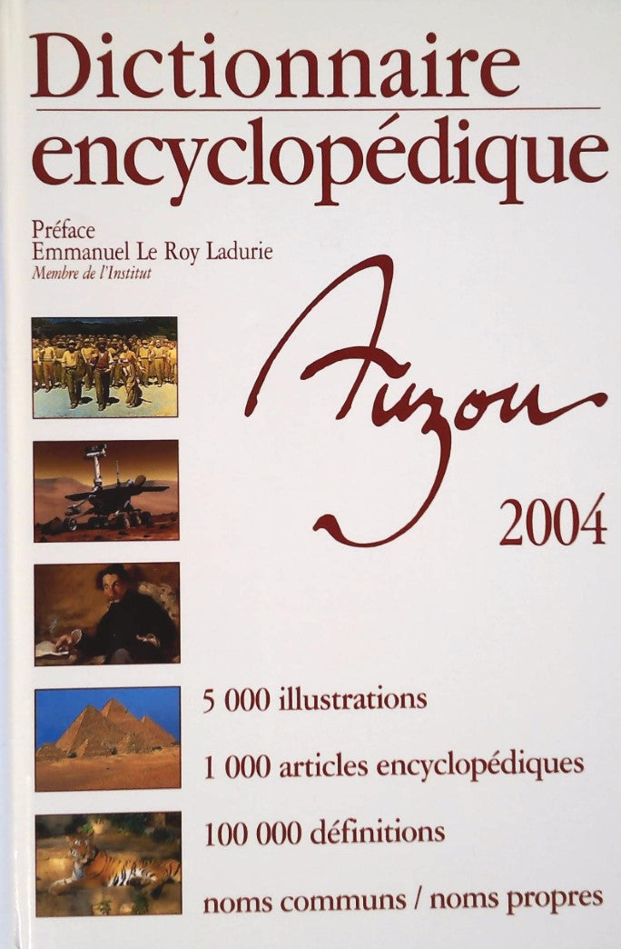 Livre ISBN 2733807242 Dictionnaire encyclopédique Auzou 2004