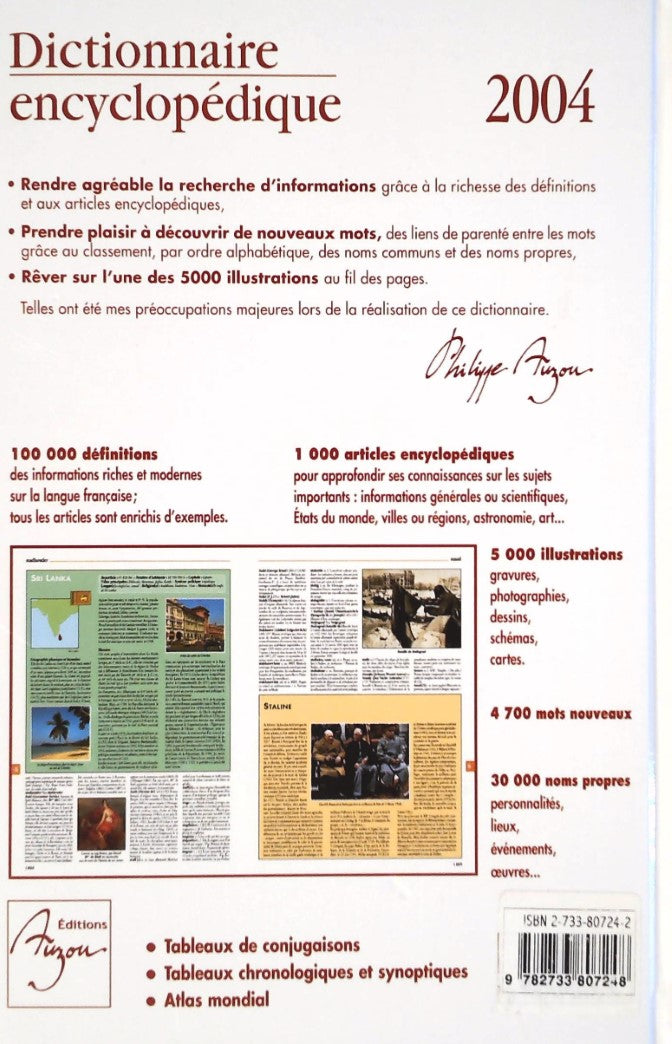 Dictionnaire encyclopédique Auzou 2004