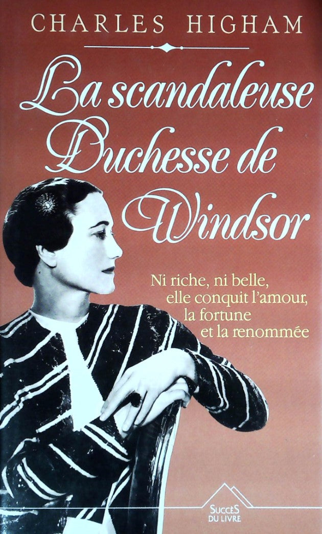 Livre ISBN 2738203388 La scandaleuse duchesse de Windsor (Charles Hiham)