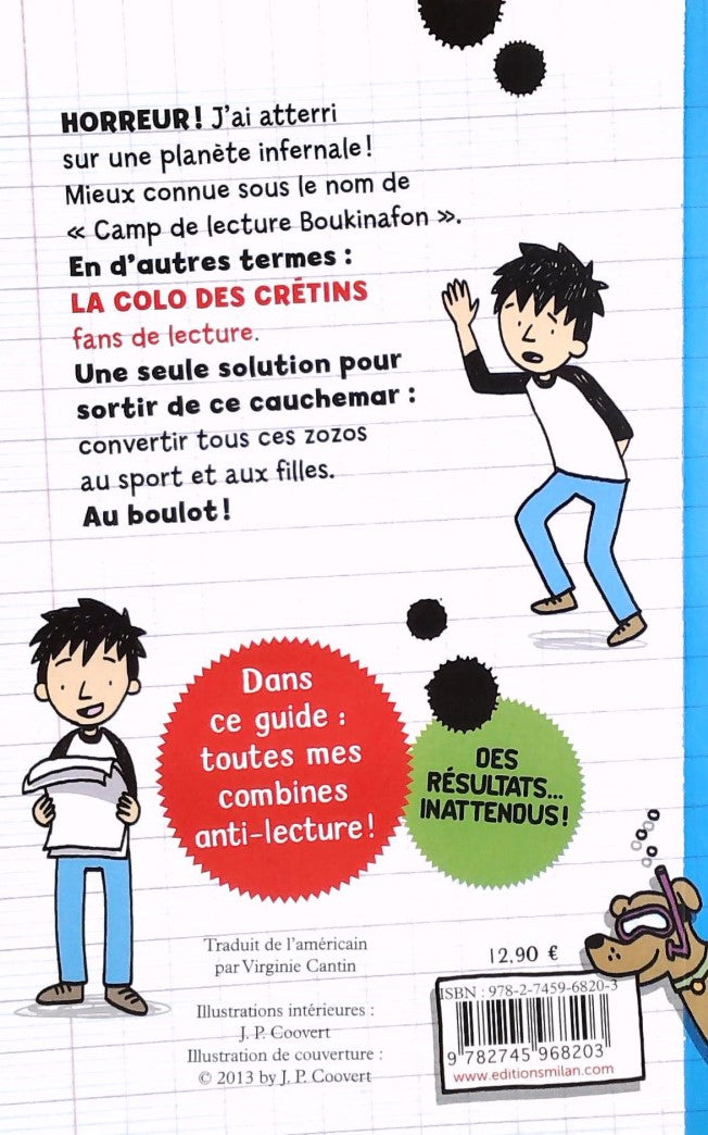 Les bons plans de Charlie Jackson # 3 : Pour survivre en colo (Tommy Green wald)