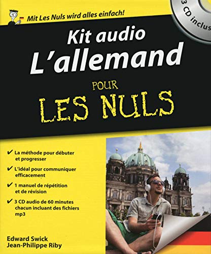 Livre ISBN 2754067833 Pour les Nuls : Kit audio : L'Allemand Pour les Nuls (Edward Swick)
