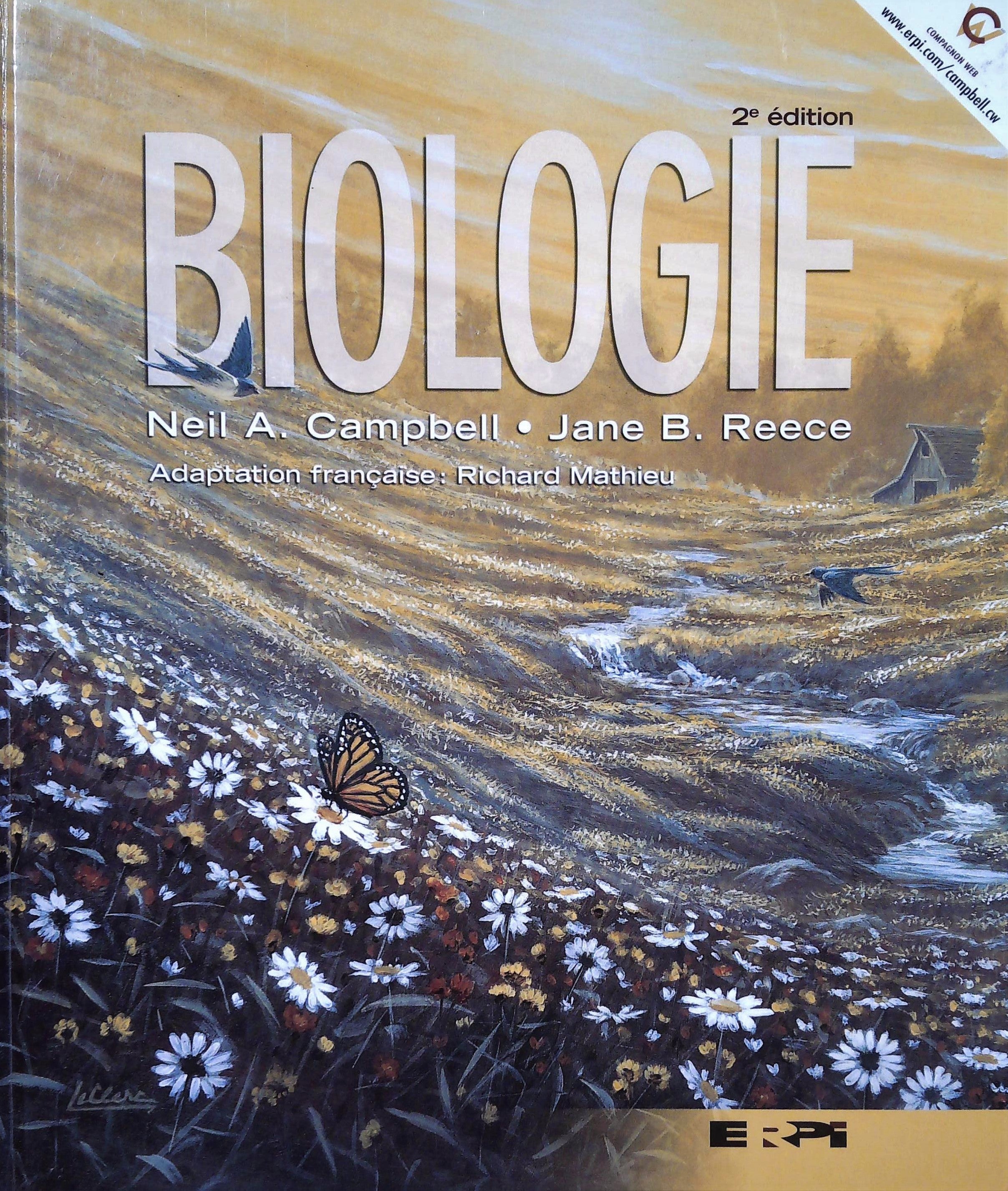 Livre ISBN 2761313798 Biologie (2e édition) (Neil A. Campbell)