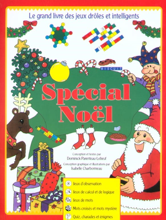 Livre ISBN  Spécial Noël : le grand livre des jeux drôles et intelligents