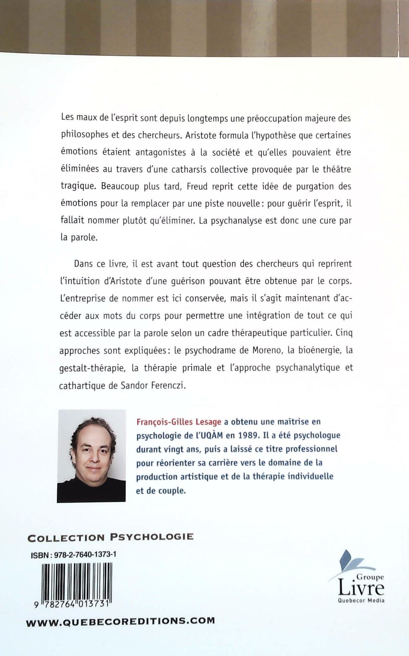 Les mots du corps et les maux de l'esprit (François-Gilles Lesage)
