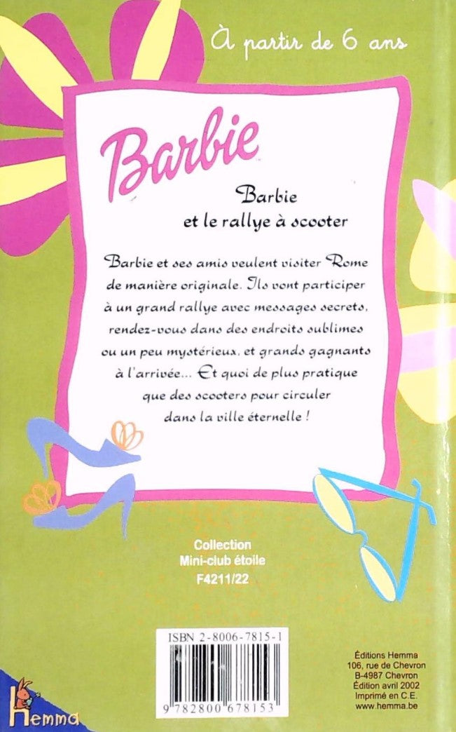Barbie : Barbie et le rallye a scooter (Geneviève Schurer)