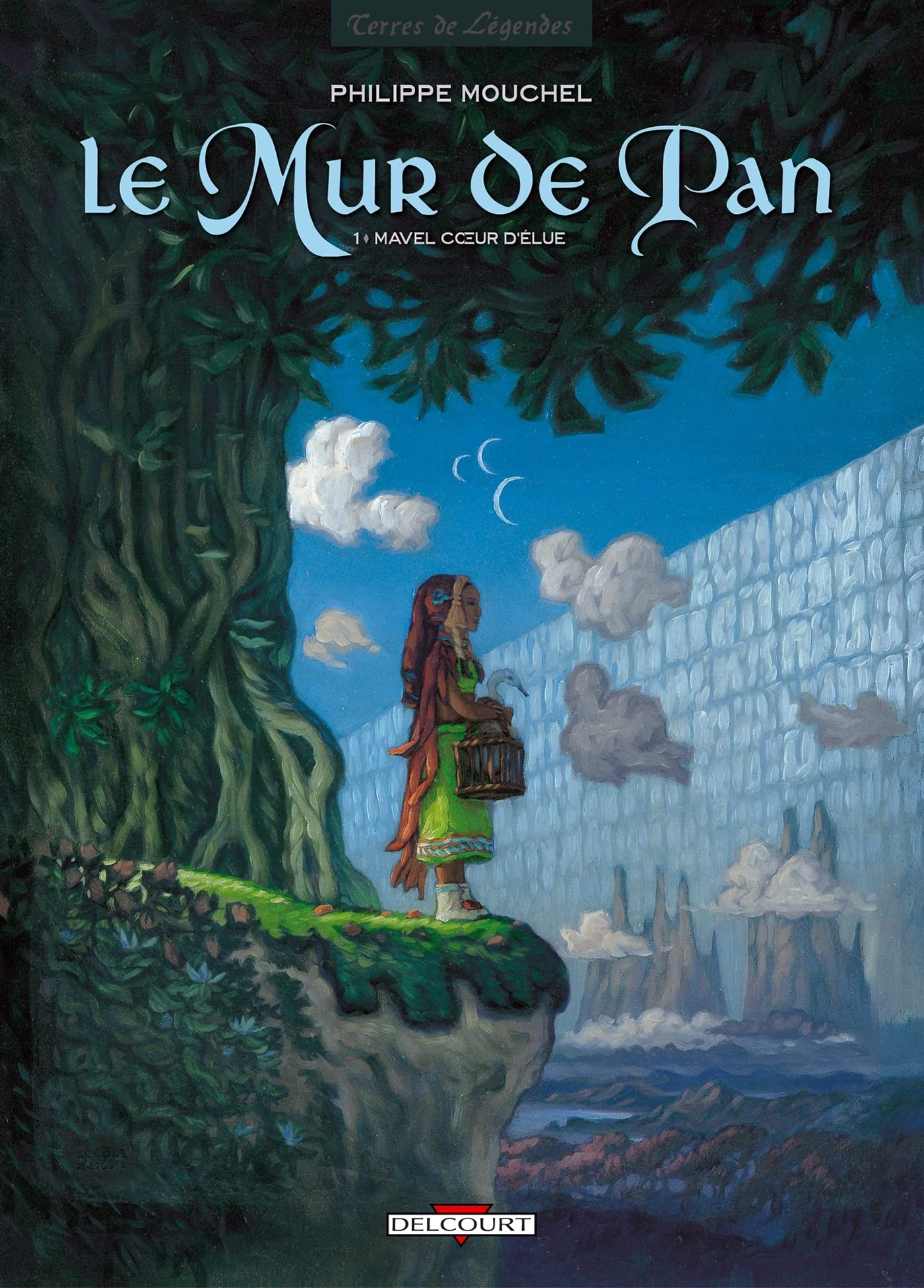 Livre ISBN 2840550547 Le mur de Pan # 1 : Mavel cœur d'élue (Philippe Mouchel)