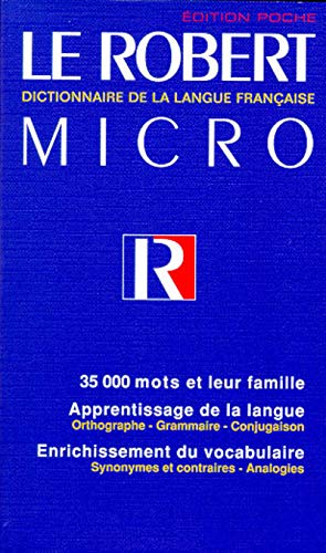 Micro Robert édition poche