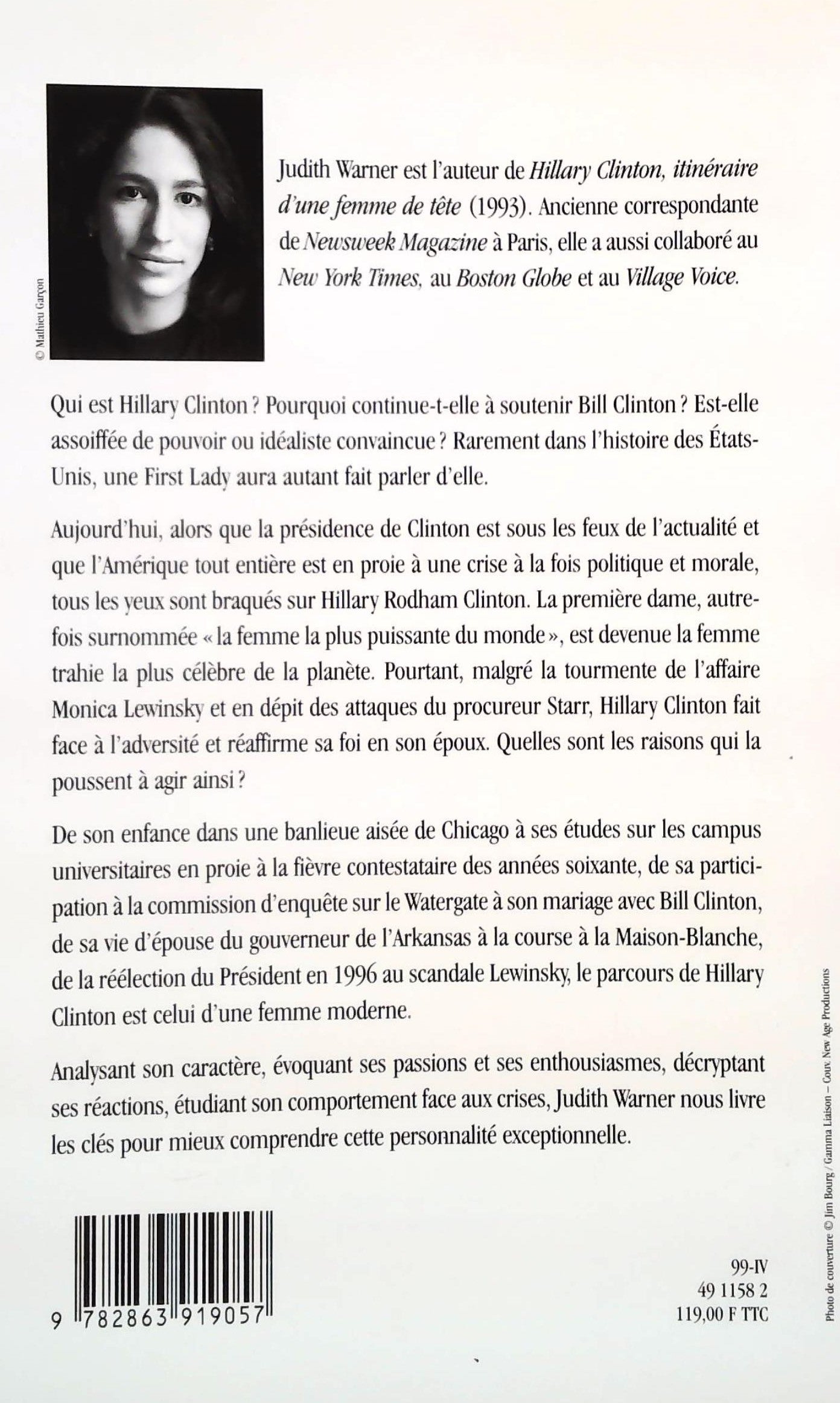 L'énigme Hillary (Judith Warner)