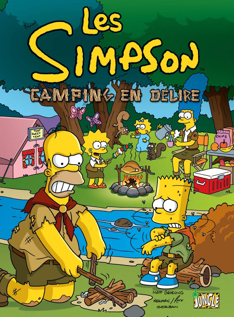 Les Simpson : Camping en délire - Matt Groening