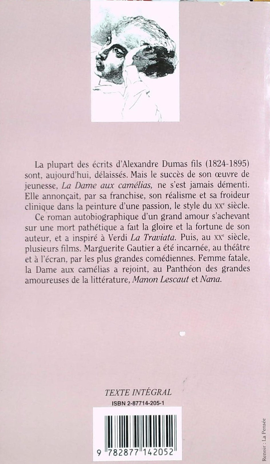 Classiques Français : La dame aux camélias (Alexandre Dumas)