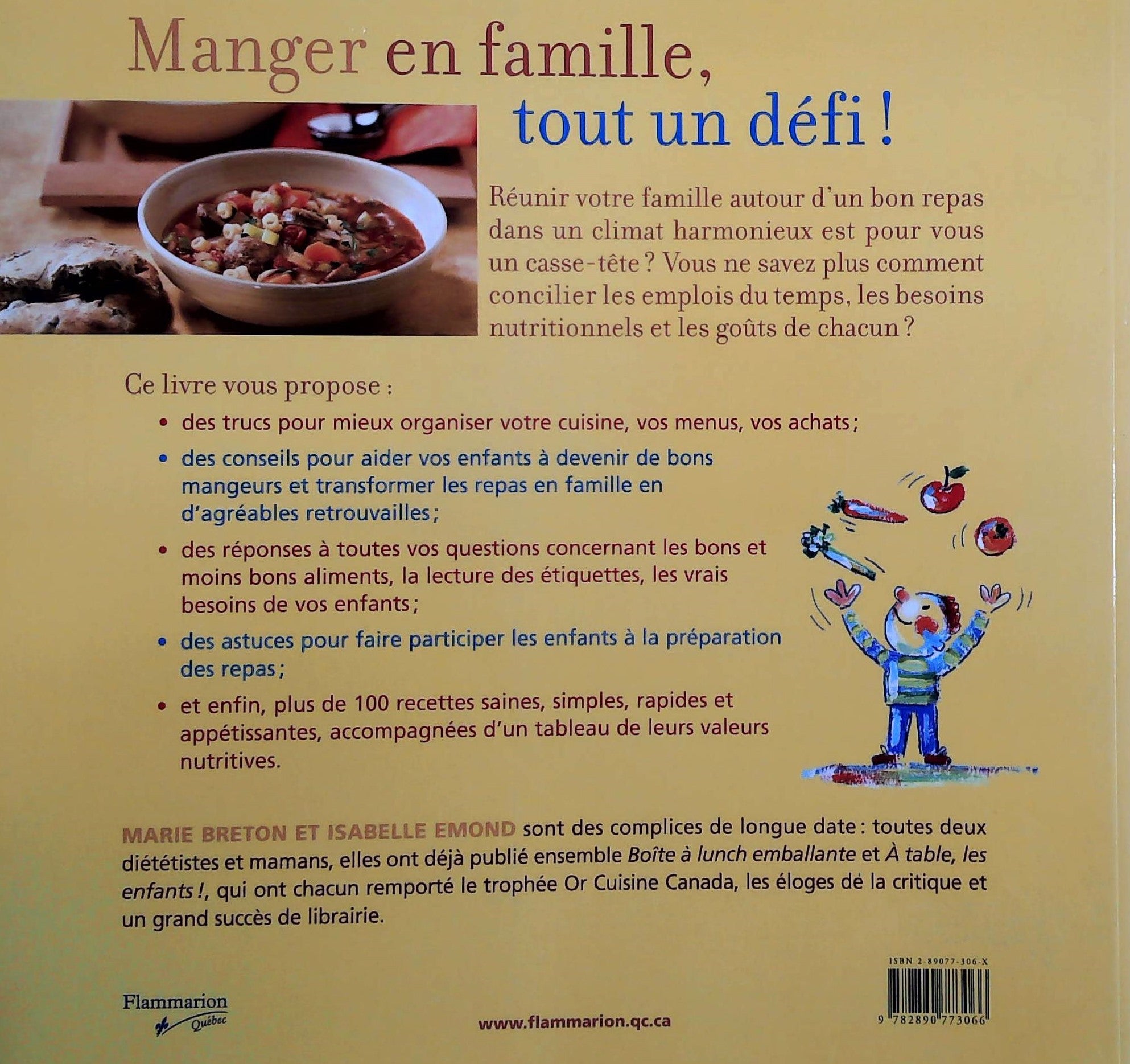 À table en famille : Recettes et stratégies pour relever le défi (Marie Breton)