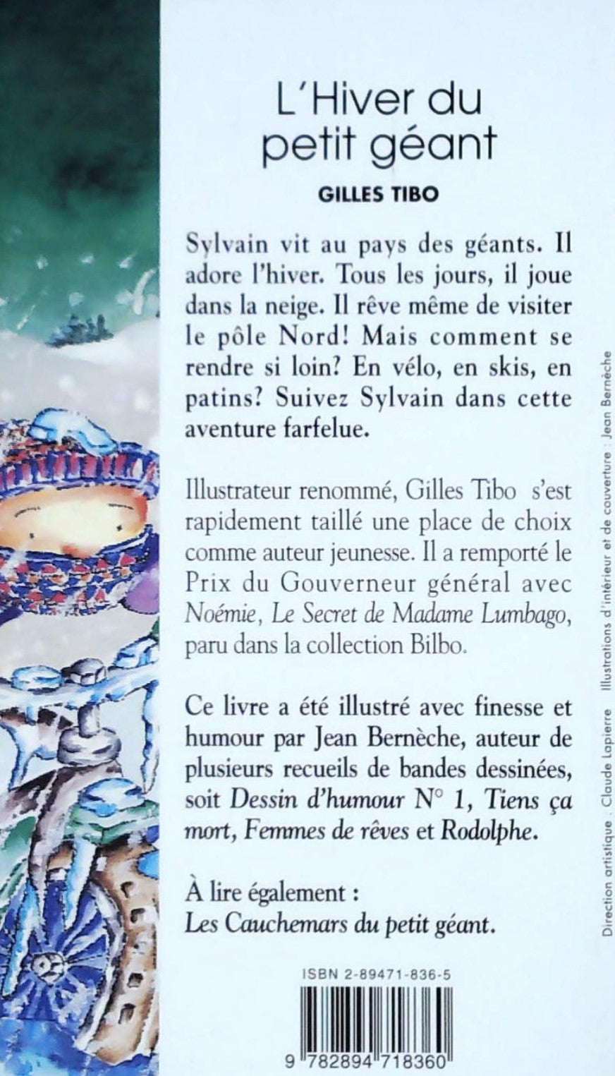 L'hiver du petit géant (Gilles Tibo)