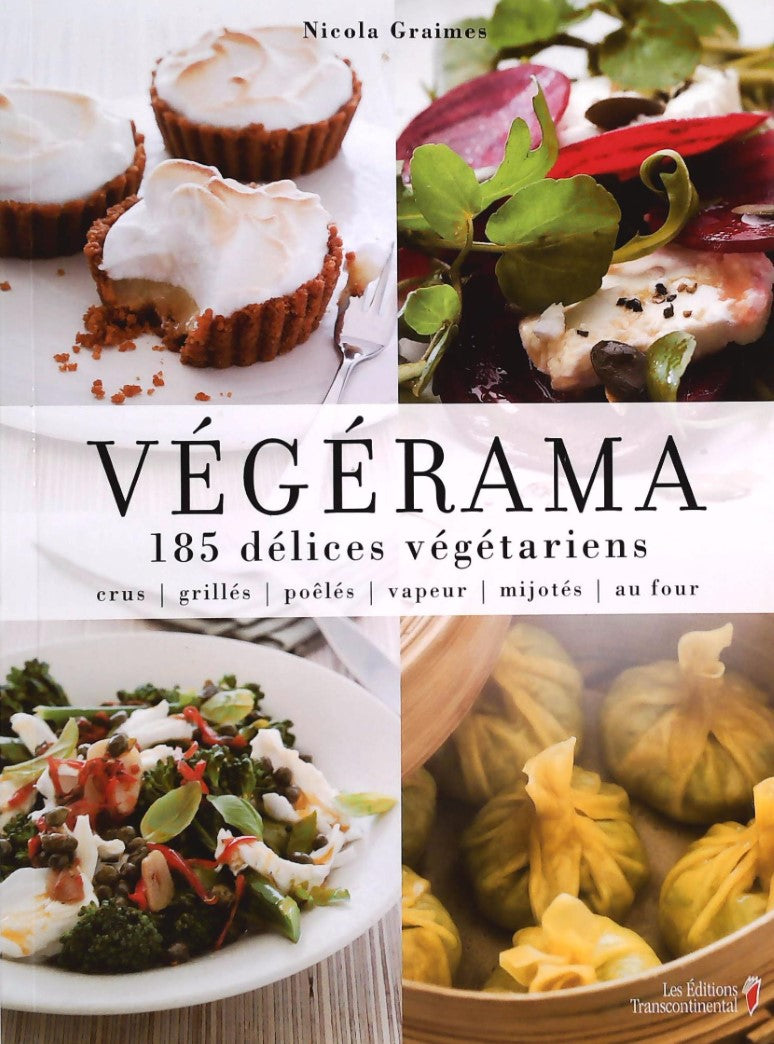 Livre ISBN  Végérama : 185 délices végétariens (Nicola Graimes)