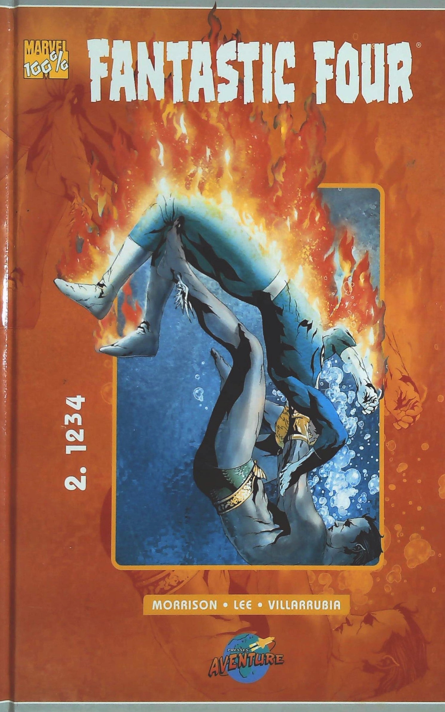 Livre ISBN  100% Marvel Fantastic Four # 2 : 1234 (Grant Morrison)