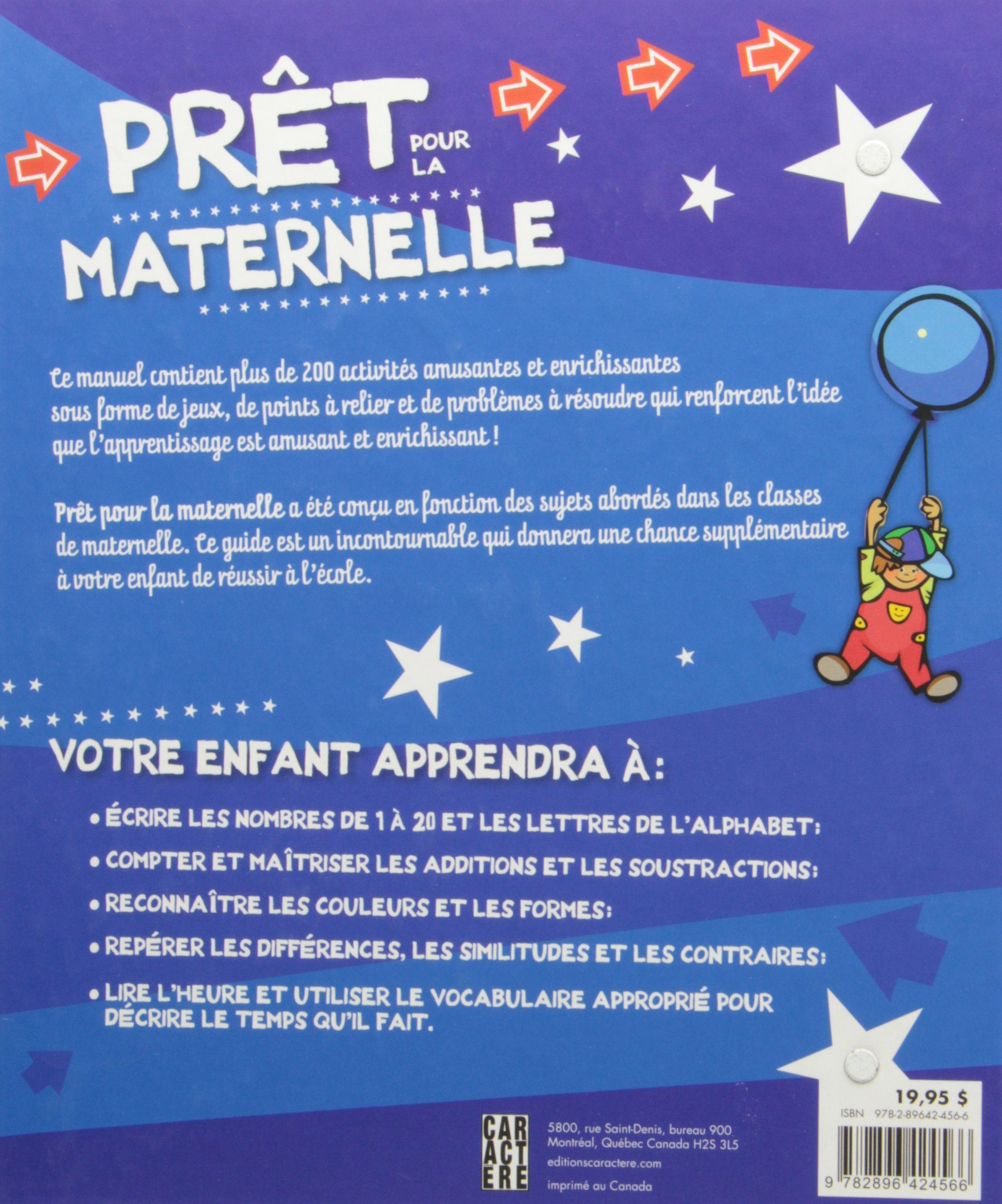 À vos marques! : Prêt pour la maternelle