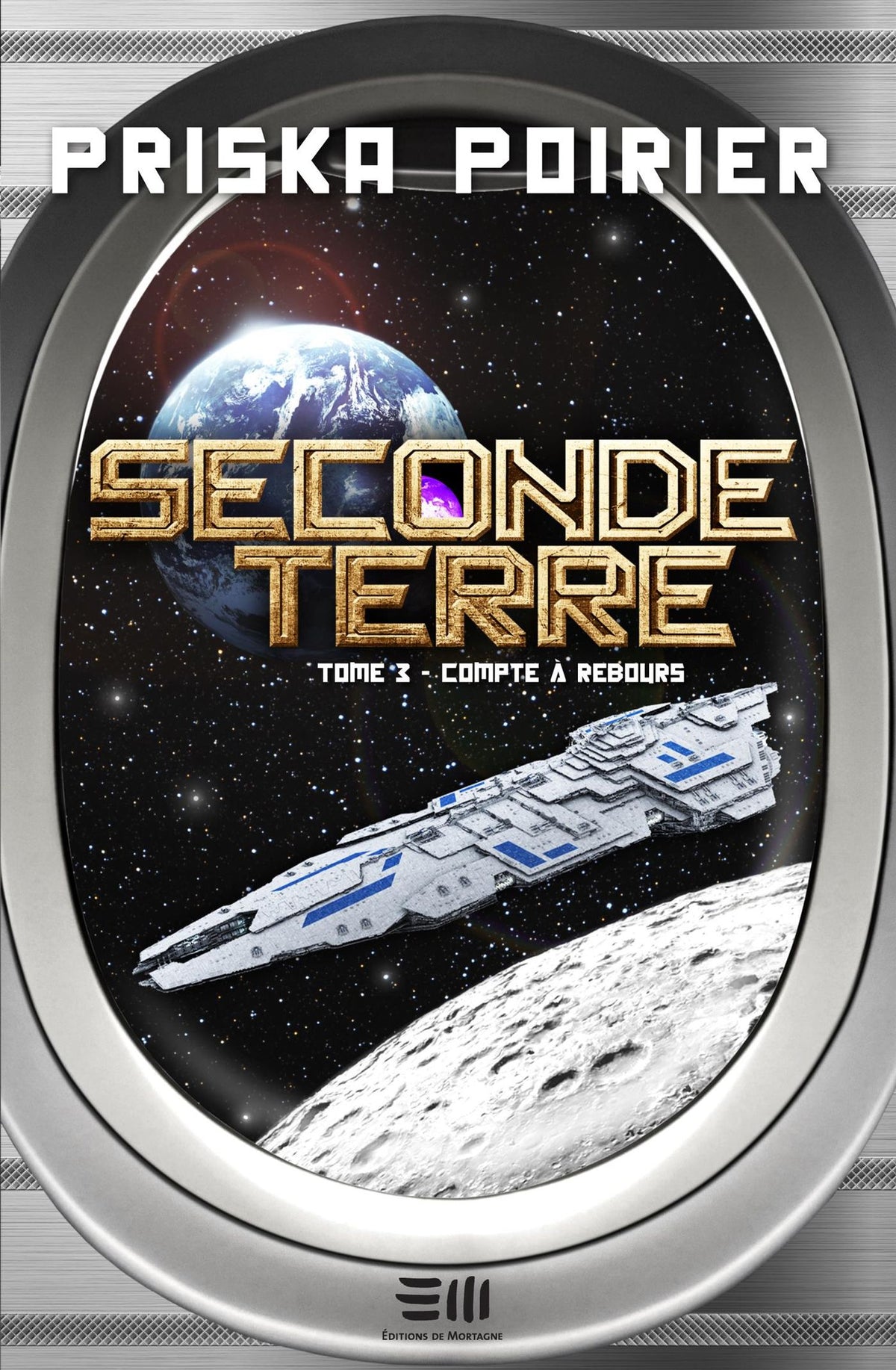 Livre ISBN  Seconde Terre # 3 : Compte à rebours (Priska Poirier)