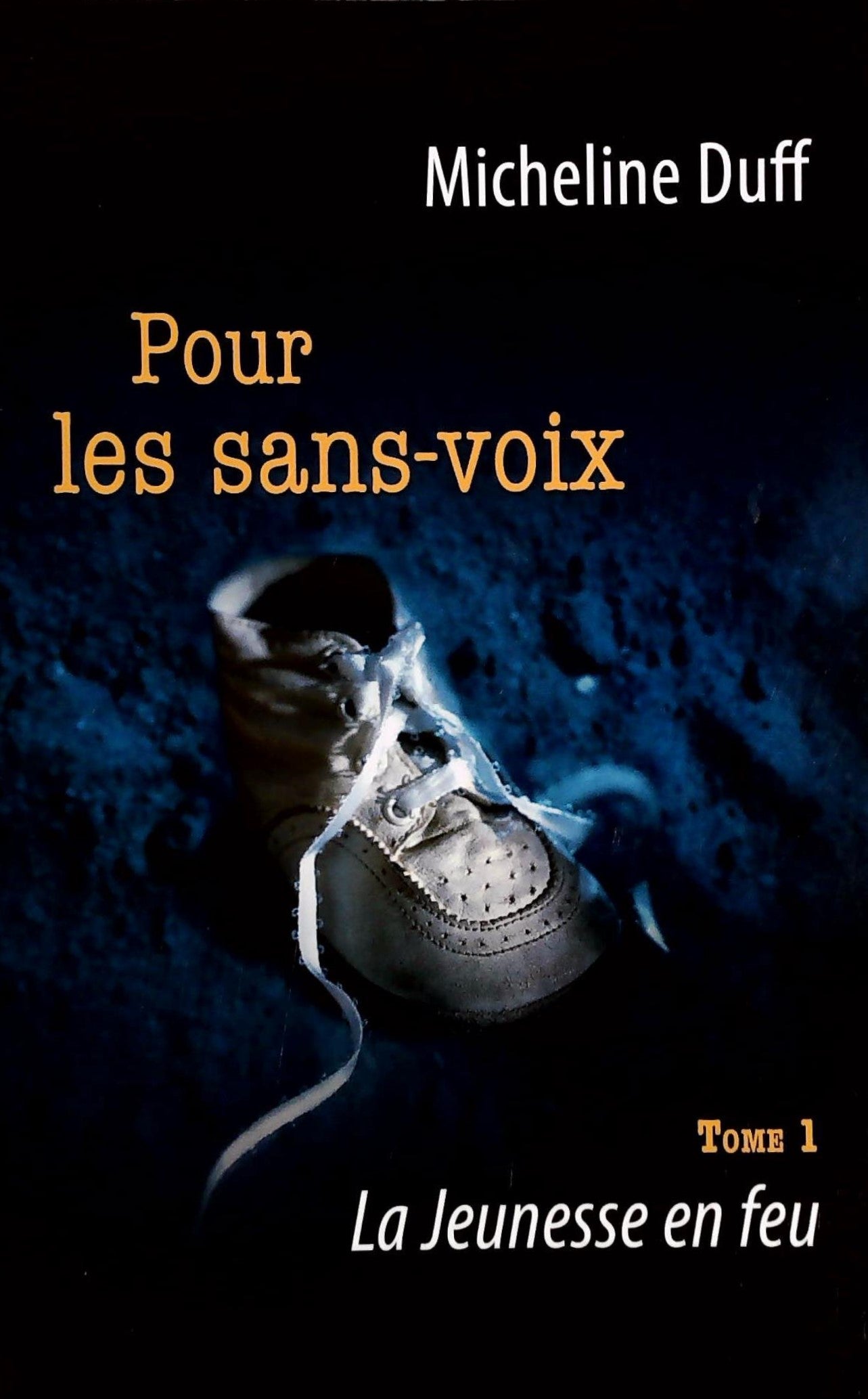 Livre ISBN  Pour les sans-voix # 1 : La jeunesse en feu (Micheline Duff)