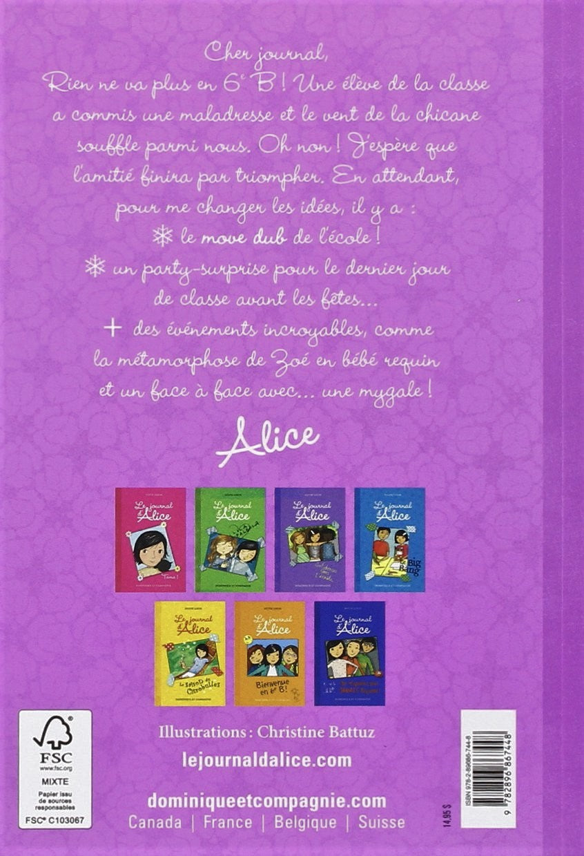 Le journal d'Alice # 8 : Et si on faisait la paix? (Sylvie Louis)