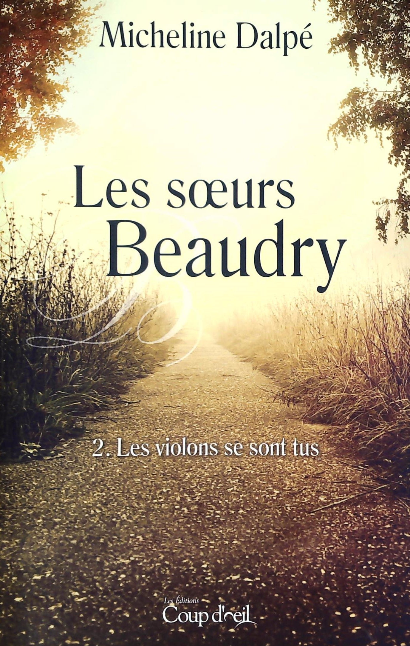 Livre ISBN  Les soeurs Beaudry # 2 : Les violons se sont tus (Micheline Dalpé)