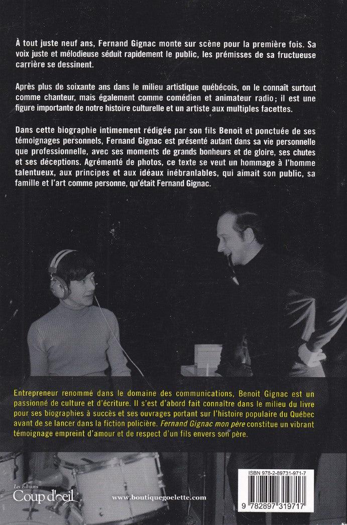 Fernand Gignac : Mon père (Benoit Gignac)