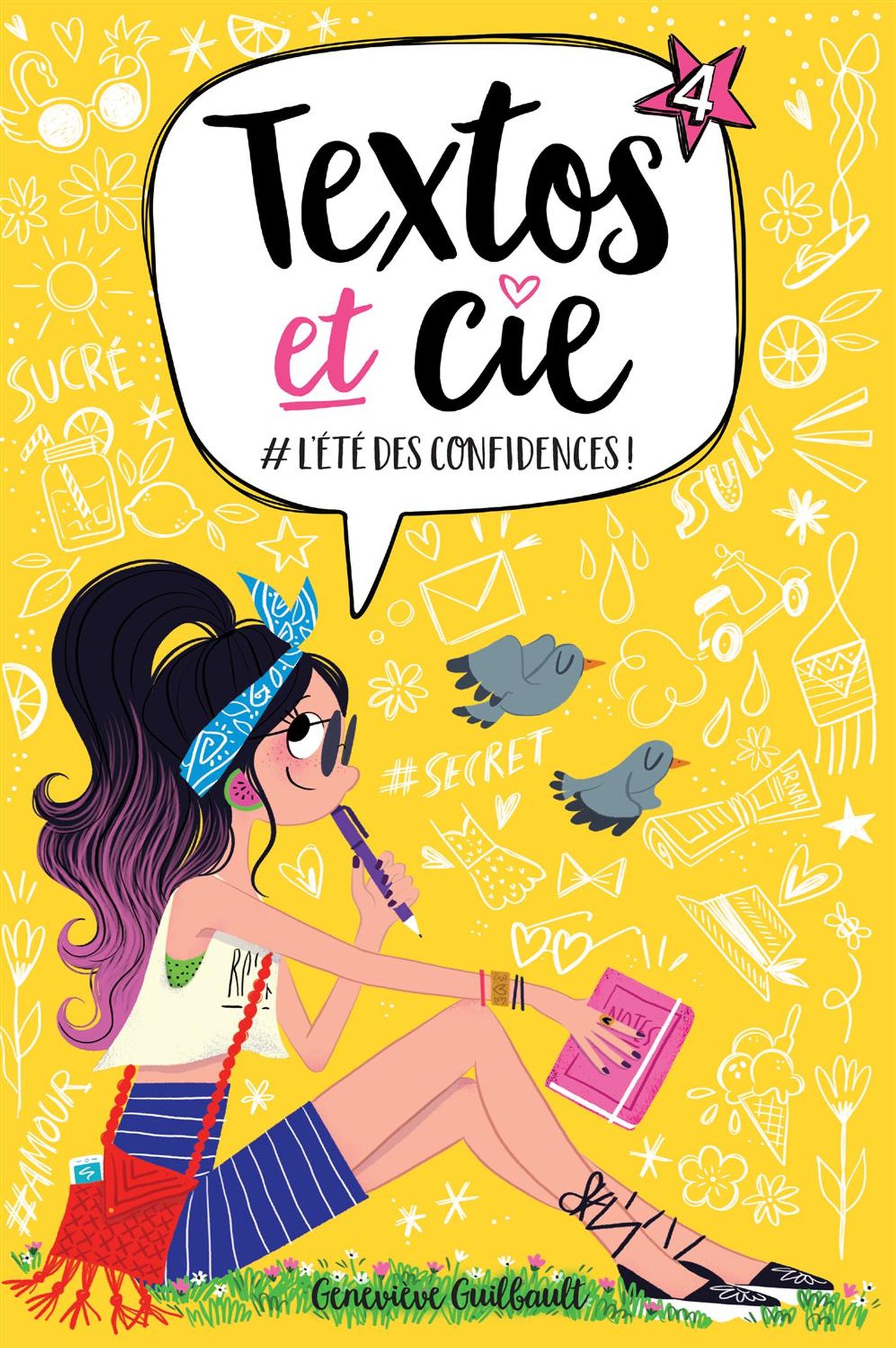 Textos et Cie # 4 : #L'étédesconfonfidences! - Geneviève Guilbault