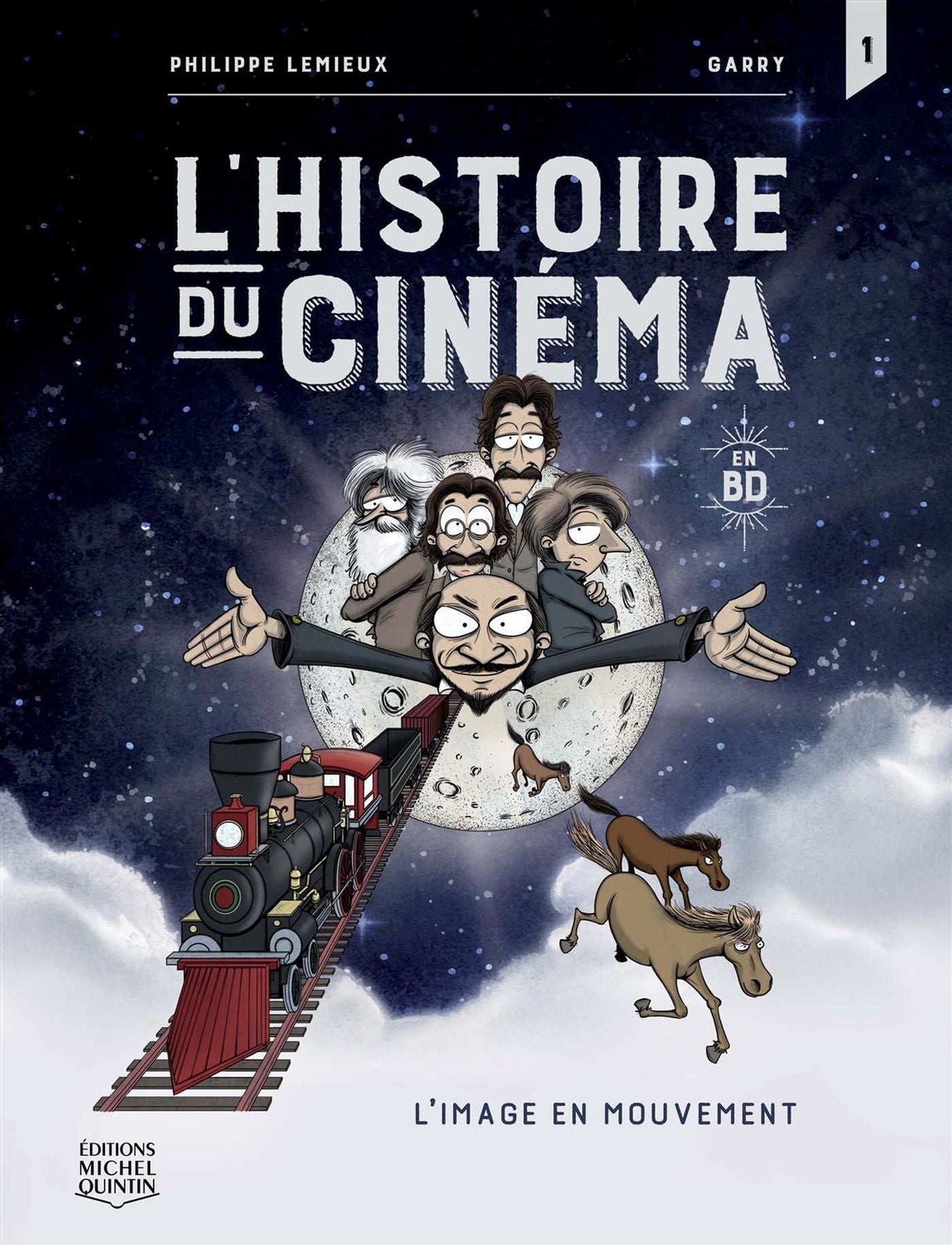 L'histoire du cinéma en BD # 1 : L'image en mouvement - Philippe Lemieux