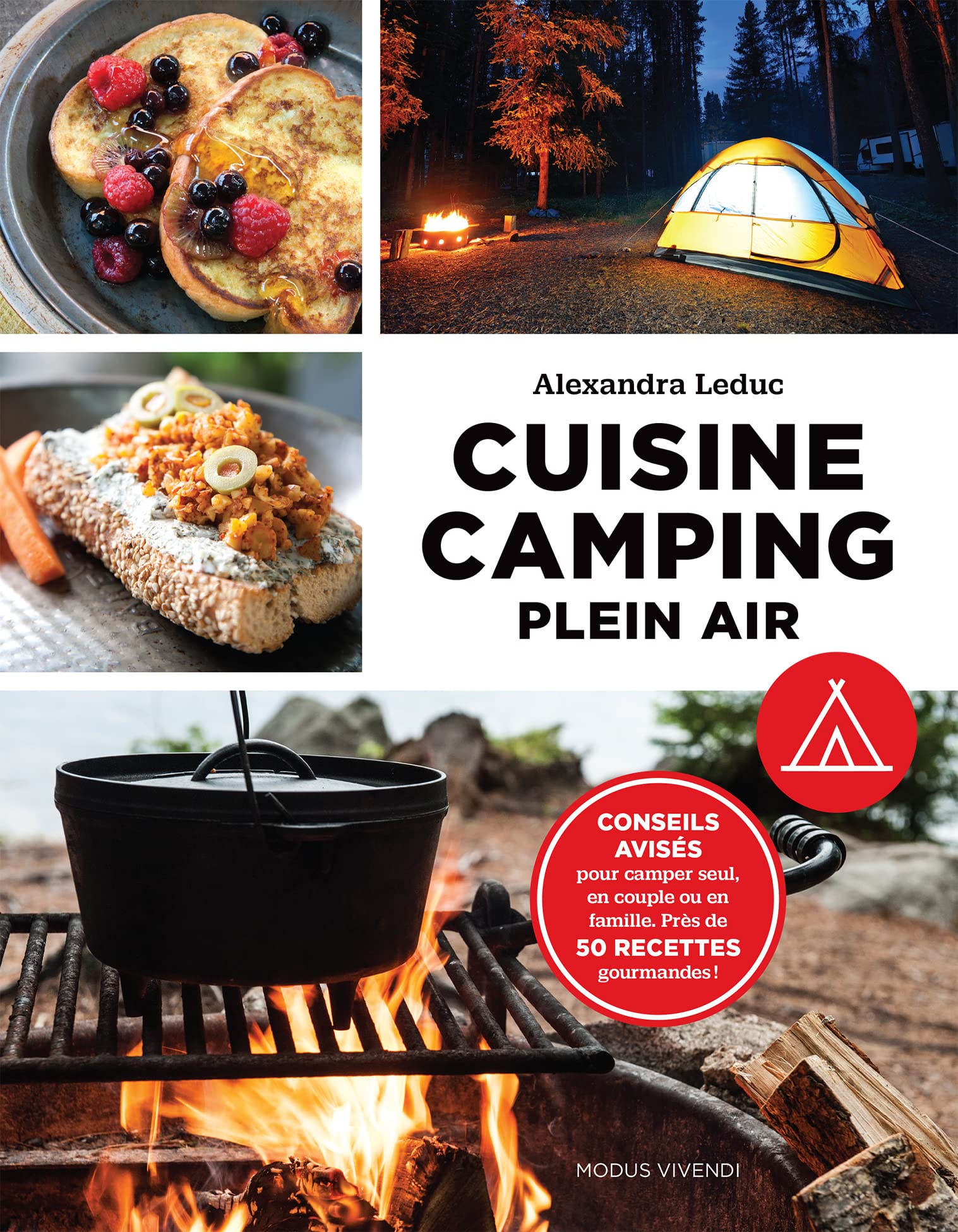 Cuisine camping plein air - Alexandra Leduc