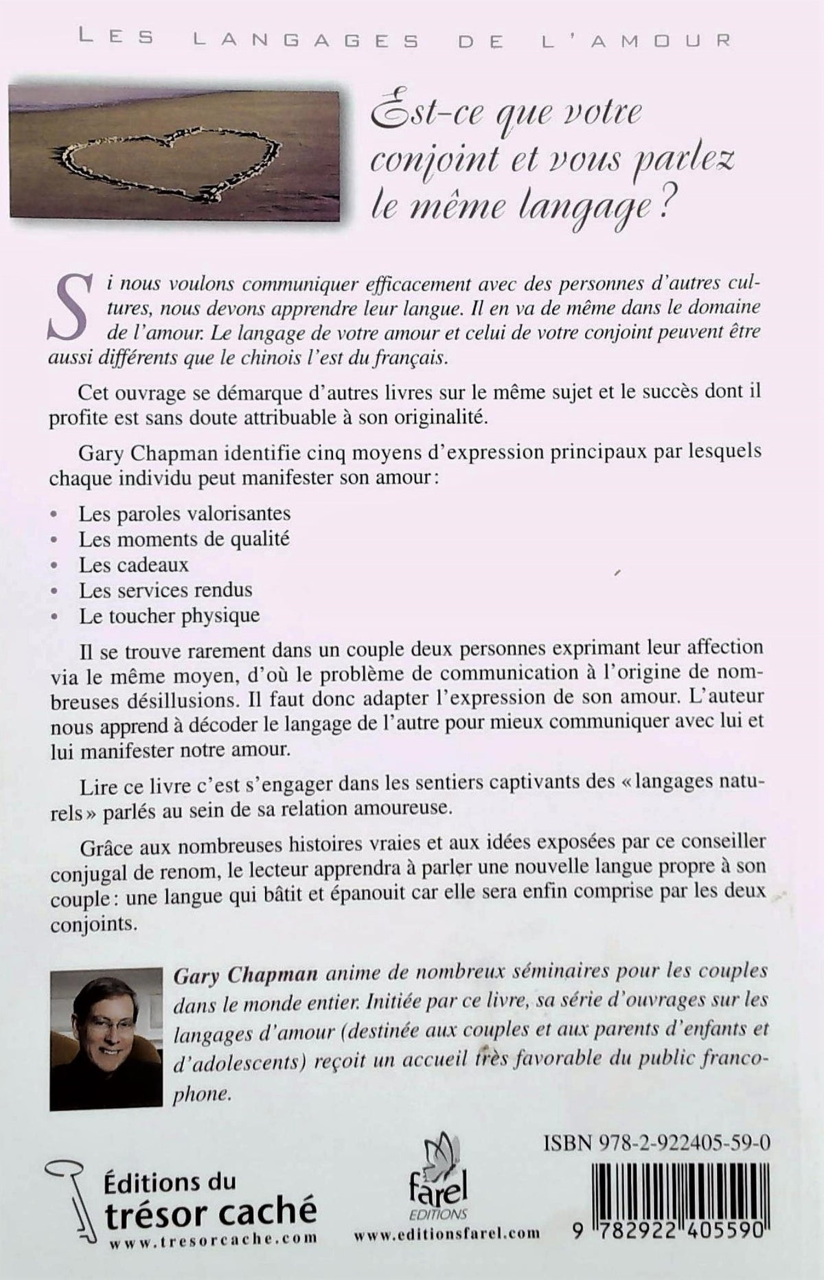 Les langages de l'amour : Les gestes qui disent Je t'aime (Gary Chapman)