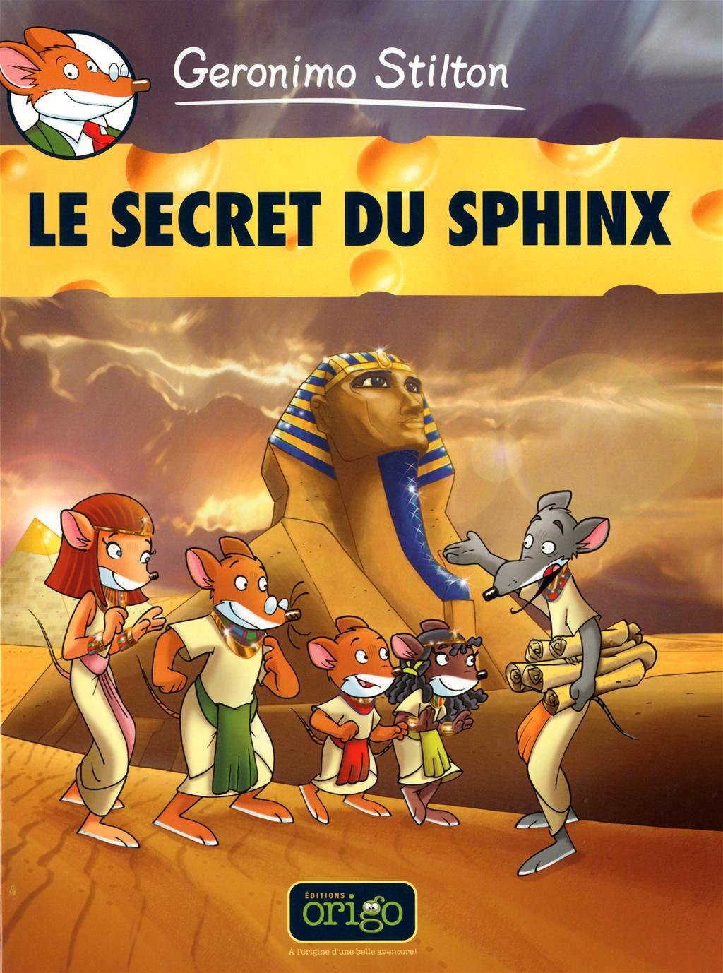 Livre ISBN 2923499298 Geronimo Stilton (La bande dessinée) # 3 : Le secret du sphinx (Geronimo Stilton)