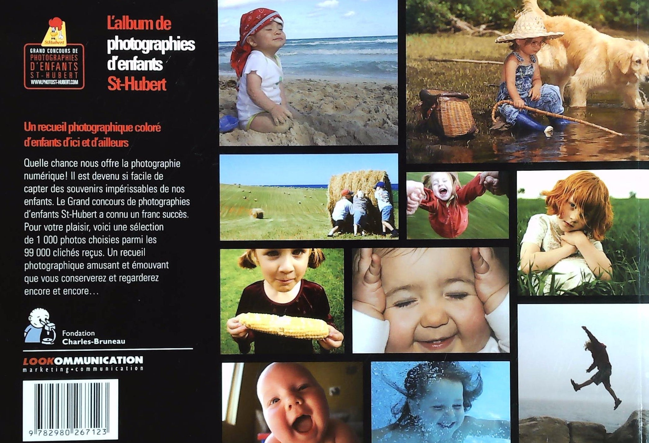 L'album de photographie d'enfants St-Hubert