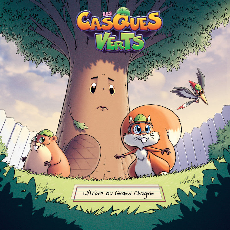 Livre ISBN  Les casques verts : L'arbre au grand chagrin