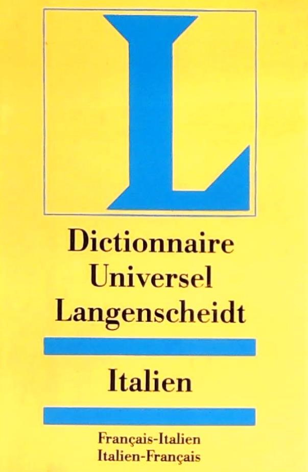 Livre ISBN 3468991681 Petit dictionnaire universel Italien-français
