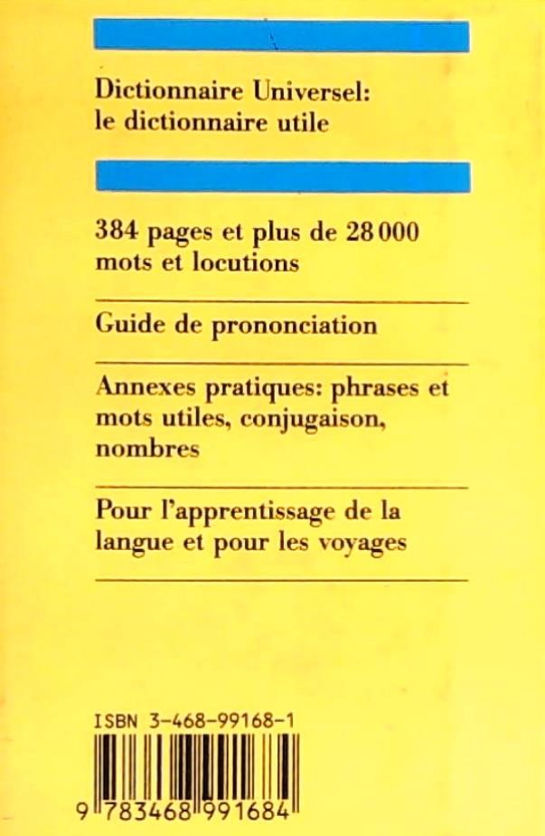 Petit dictionnaire universel Italien-français